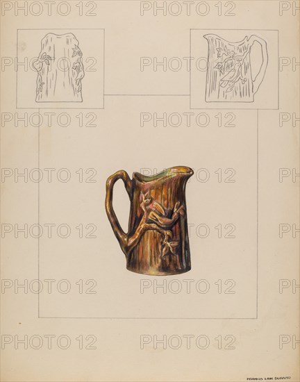 Pitcher (Individual Creamer), 1935/1942.