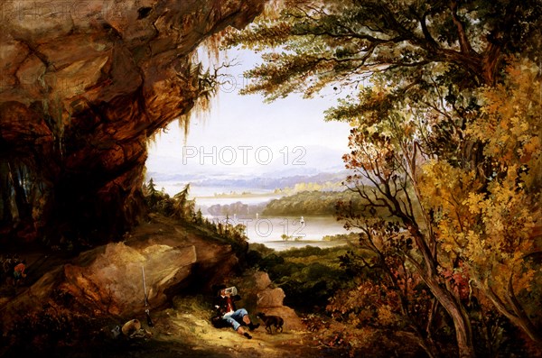 Scene on the Hudson (Rip Van Winkle), 1845.