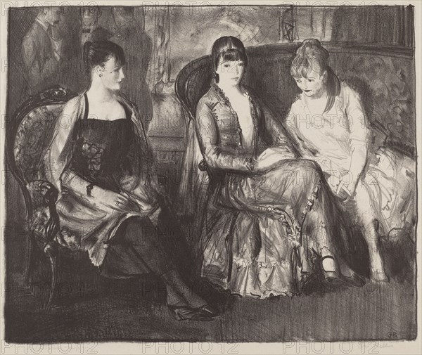 Elsie, Emma and Marjorie, second stone, 1921.