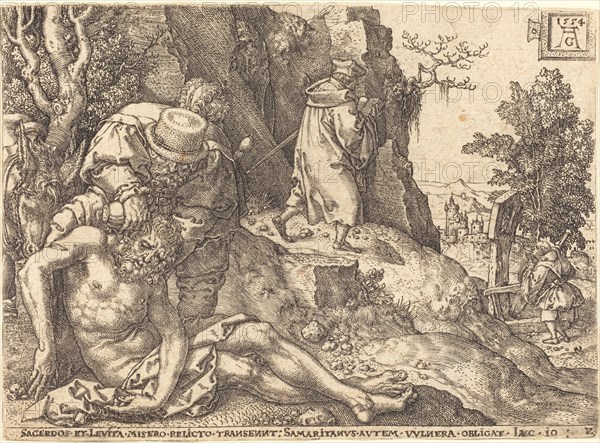 The Good Samaritan Ministering to the Traveler, 1554.