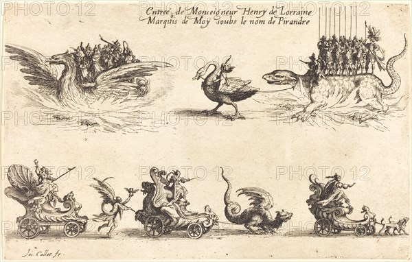 Entry of Monseigneur Henry de Lorraine, Marquis de Moy, under the Name of Pirandre, 1627.