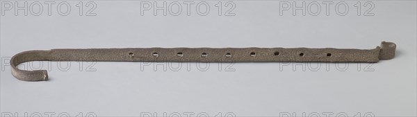 Iron cooking pot hook from the Brock Plantation, 19th century. Creator: Unknown.