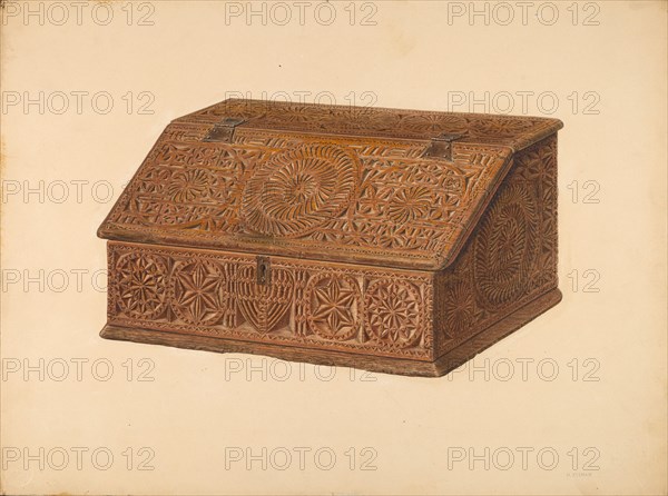 Desk Box, c. 1940. Creator: Harry Eisman.