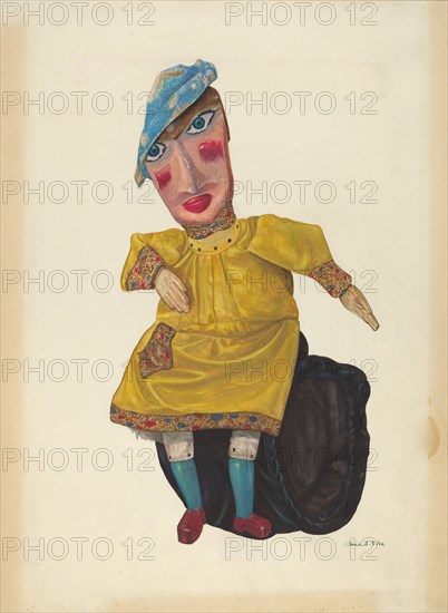 Innkeeper's Daughter, c. 1938. Creator: George File.