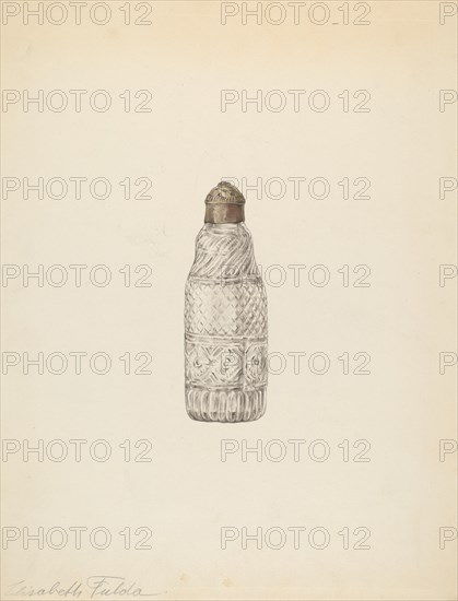 Salt Shaker, c. 1939. Creator: Elisabeth Fulda.