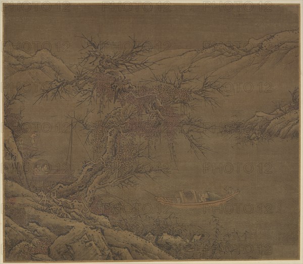 Approaching the Winter Shore, Ming dynasty, 1368-1644. Creator: Unknown.