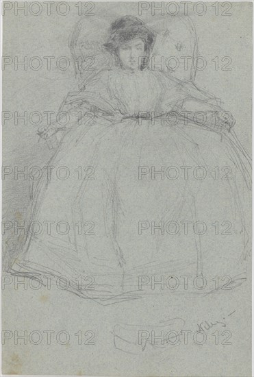 Nelly, 1867-1870. Creator: James Abbott McNeill Whistler.