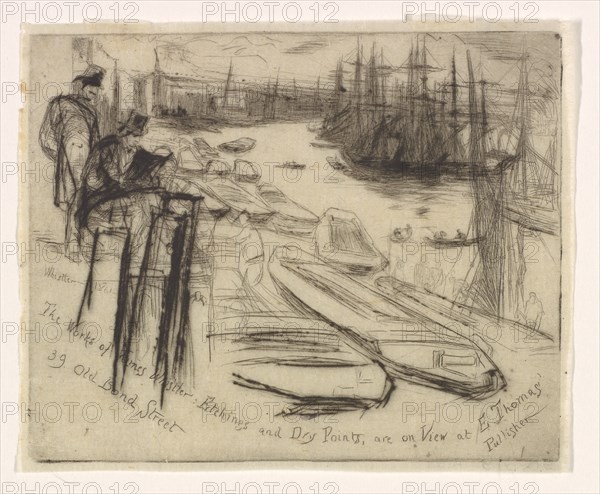 The Little Pool, 1861. Creator: James Abbott McNeill Whistler.