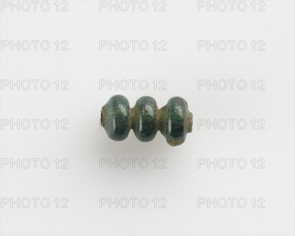 Bead, triple, 4th century. Creator: Unknown.