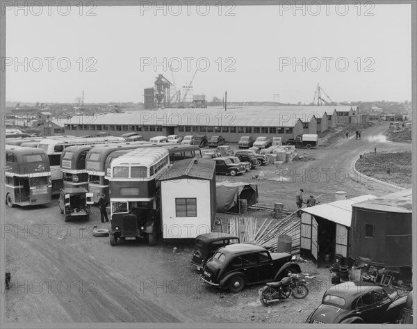 Berkeley Power Station, Berkeley, Ham and Stone, Stroud, Gloucestershire, 29/03/1957. Creator: John Laing plc.