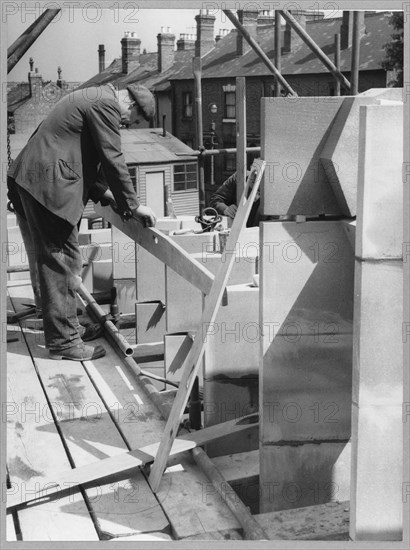 Coventry Cathedral, Priory Street, Coventry, 06/05/1957. Creator: John Laing plc.