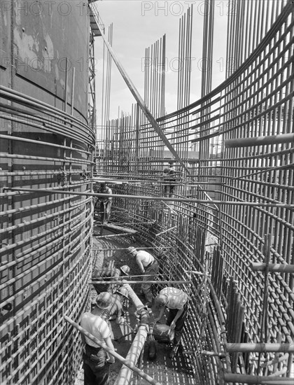 Berkeley Power Station, Berkeley, Ham and Stone, Stroud, Gloucestershire, 29/04/1958. Creator: John Laing plc.