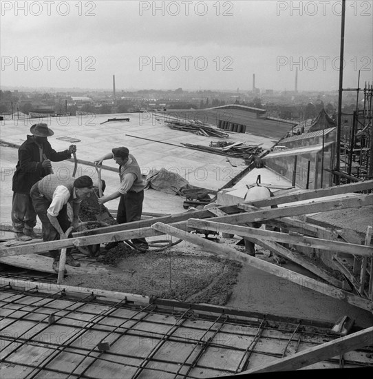 Coventry Cathedral, Priory Street, Coventry, 02/09/1960. Creator: John Laing plc.