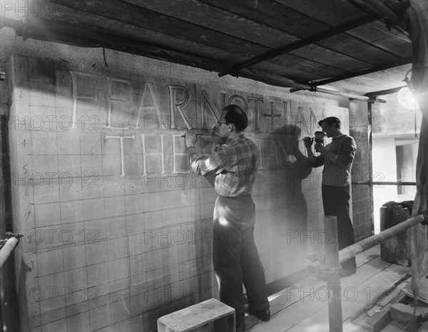 Coventry Cathedral, Priory Street, Coventry, 16/03/1961. Creator: John Laing plc.