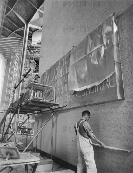 Coventry Cathedral, Priory Street, Coventry, 29/08/1961. Creator: John Laing plc.