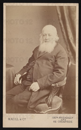 Portrait of John Gould (1804-1881), Before 1875. Creator: Maull & Co.