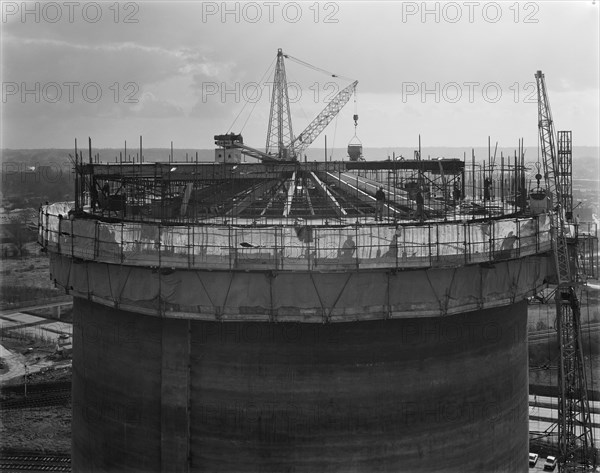 Bury St Edmunds Sugar Beet Factory, Bury St Edmunds, St. Edmundsbury, Suffolk, 22/03/1982. Creator: John Laing plc.