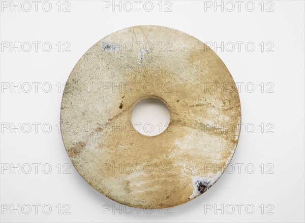 Disk (bi ?), Late Neolithic period, ca. 2000-1000 BCE. Creator: Unknown.