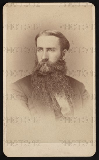 Portrait of Archibald Robertson Marvine (1848-1876), Before 1876. Creator: Frank Rowell.