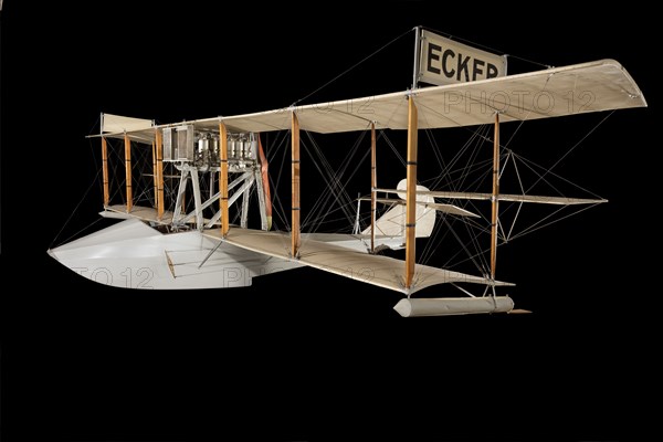 Ecker Flying Boat, 1912-1913. Creator: Herman A. Ecker.