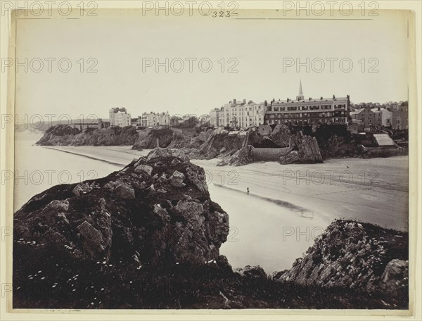 Untitled [South Sands, Tenby, Wales], 1860/94.  Creator: Francis Bedford.