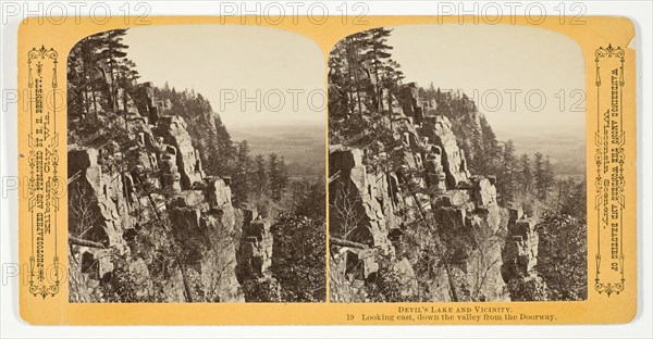 Looking East, Down the Valley from the Doorway, 1870/1908. Creator: Henry Hamilton Bennett.