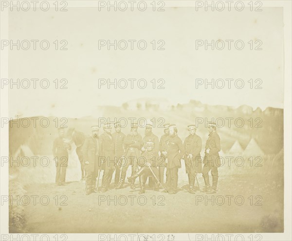 Group Portrait, 1855. Creator: James Robertson.