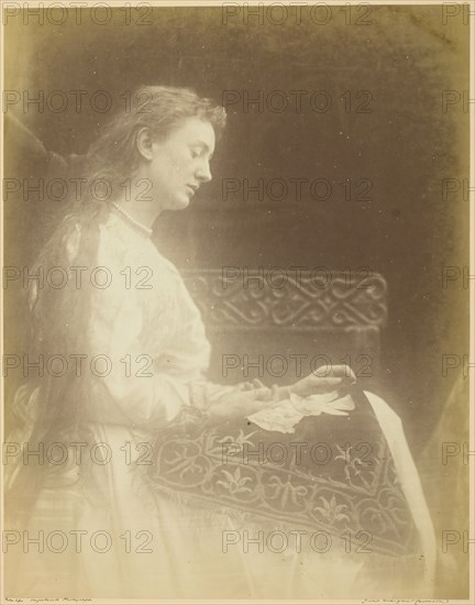 Elaine, c. 1874. Creator: Julia Margaret Cameron.