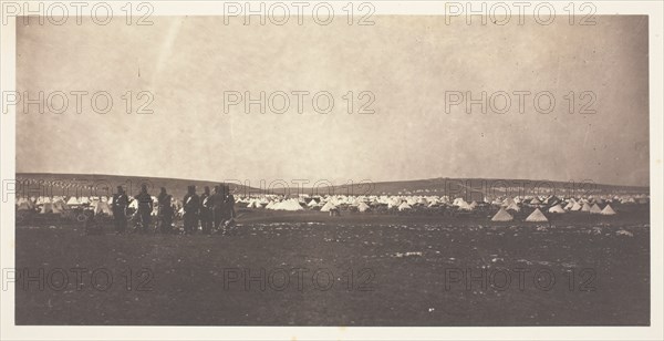 Picquet House, Cathcart's Hill, from General Bosquet's Quarters, 1855. Creator: Roger Fenton.