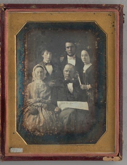 Untitled (Portrait of the Smith Family, New York), 1845. Creator: Unknown.