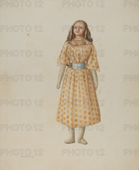 Doll, c. 1938. Creator: Hans Mangelsdorf.