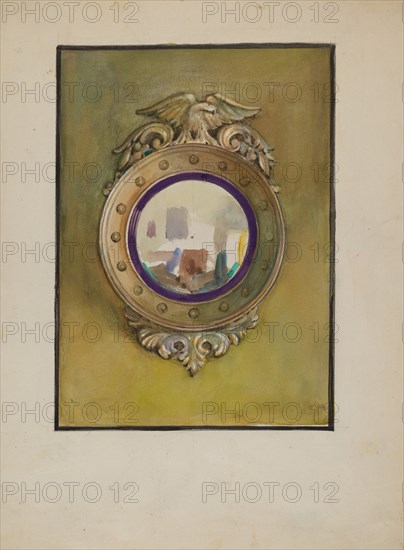 Looking-glass, c. 1936. Creator: George Loughridge.