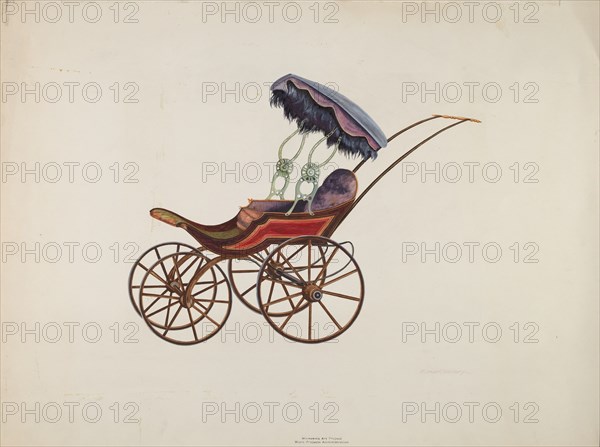 Baby Buggy, c. 1939. Creator: Einar Heiberg.