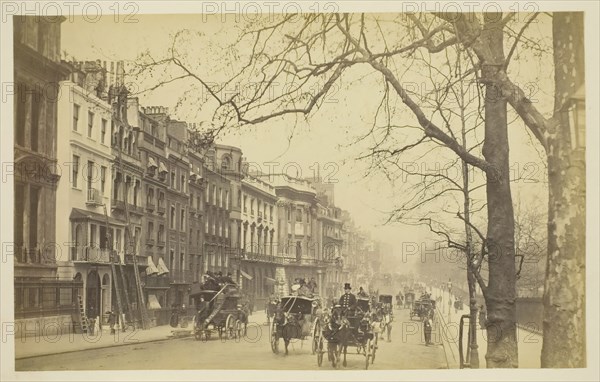 Piccadilly, 1850-1900. Creator: Unknown.