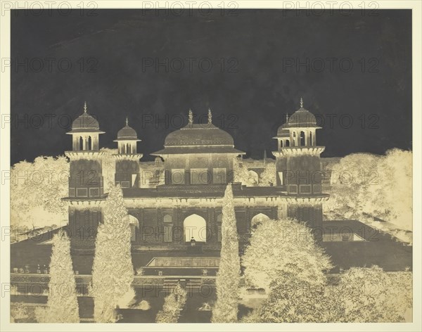 The Tomb of Itimad-ud-Dawlah, c. 1858/62. Creator: John Murray.