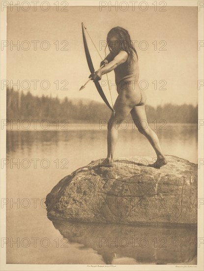 The Bowman, 1915. Creator: Edward Sheriff Curtis.