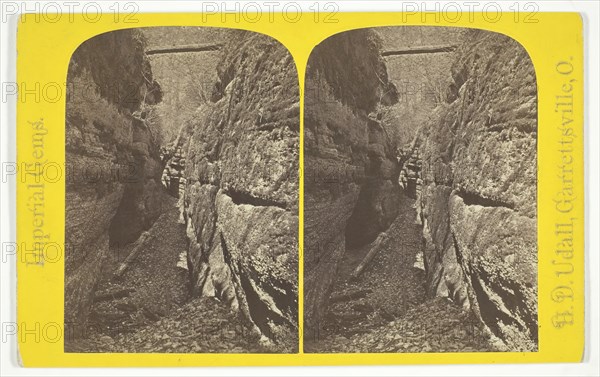 Entrance to Natural Bridge, 1875/99. Creator: H. D. Udall.