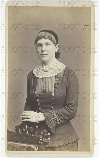 Untitled (Portrait of Seated Woman), 1865/81. Creator: Lyman W. Colby.