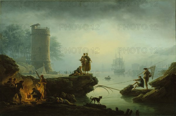 Morning, 1760. Creator: Claude-Joseph Vernet.