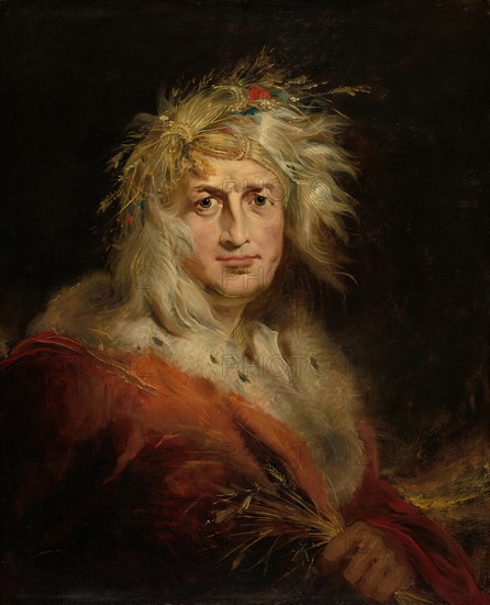 David Garrick as King Lear, c. 1815. Creator: Richard Westall.