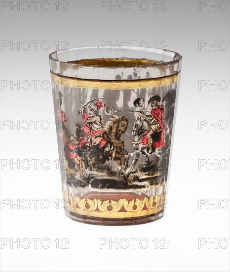 Beaker, Bohemia, c. 1730. Creator: Bohemia Glass.