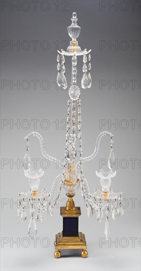 Candelabra, England, 1780/1800. Creator: Unknown.