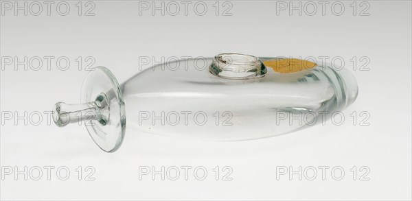 Infant Feeding Bottle, England, c. 1840. Creator: Unknown.