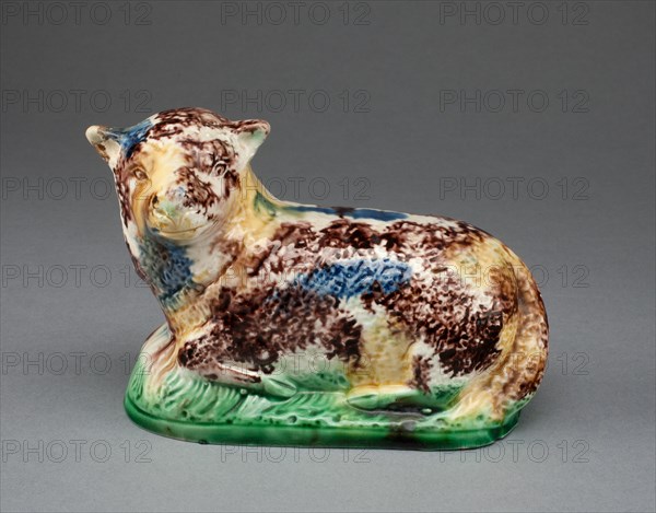 Ewe, Staffordshire, c. 1780. Creator: Staffordshire Potteries.