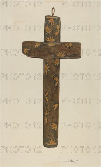 Cross, c. 1939. Creator: Carl O'Bergh.