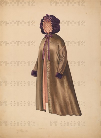 Lady's Pelisse, 1935/1942. Creator: Jean Peszel.