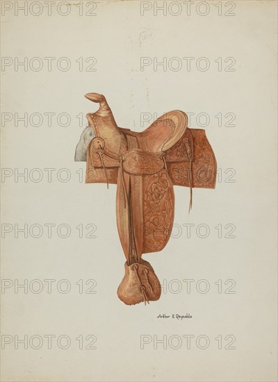 Saddle, c. 1940. Creator: Arthur P. Reynolds.