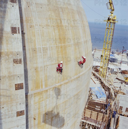 Sizewell 'B' Power Station, Leiston, Suffolk Coast, Suffolk, 09/07/1992. Creator: John Laing plc.