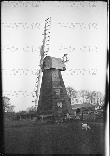 Uphill Mill, Hawkinge, Shepway, Kent, 1929. Creator: Francis Matthew Shea.