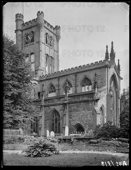 St John the Baptist's Church, Fleet Street, Bablake, Coventry, 1941. Creator: George Bernard Mason.